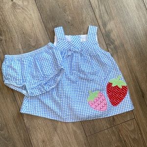 Blue Gingham Dress